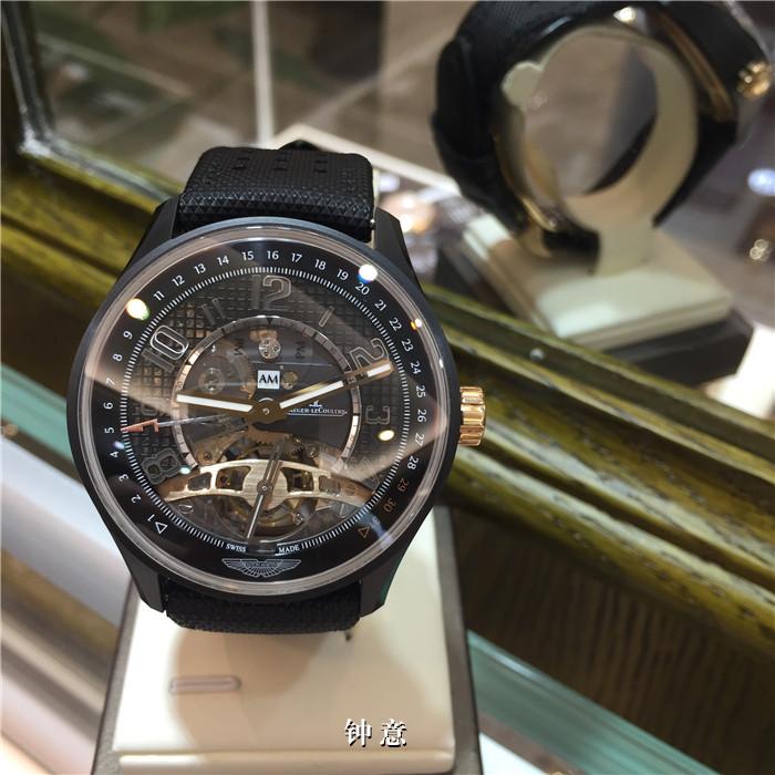 积家阿斯顿马丁 Q193C450 限量陀飞轮 钛陶瓷加玫瑰金表壳
