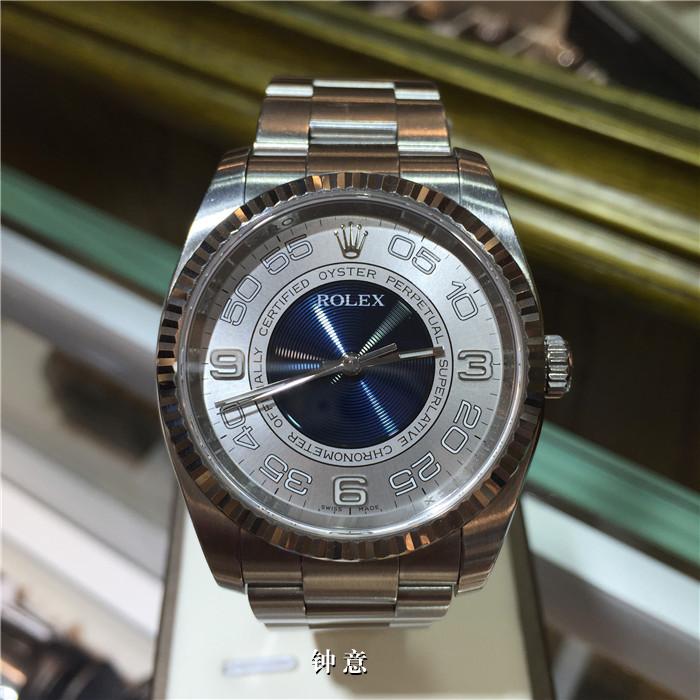 Rolex劳力士蚝式恒动 116034 精钢自动机械 36mm