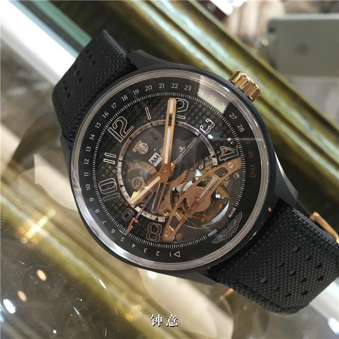 积家阿斯顿马丁 Q193C450 限量陀飞轮 钛陶瓷加玫瑰金表壳